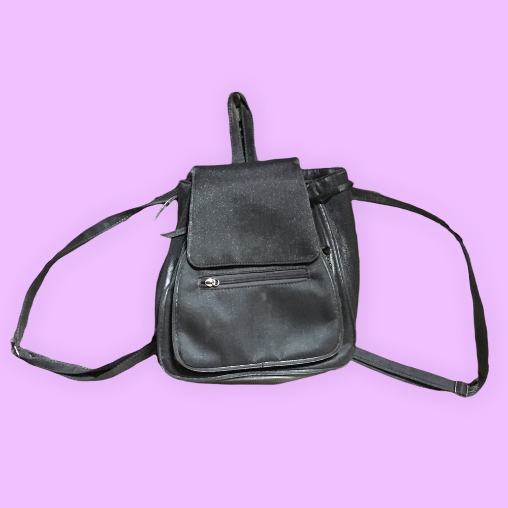 Y2k Mini silver backpack